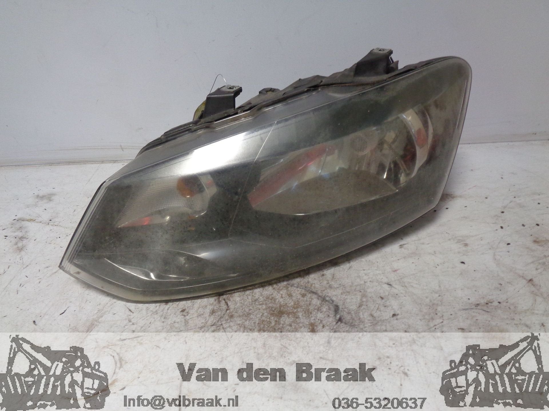 Volkswagen Polo 6R 2009-2014 Koplamp links, Gebruikt, -, Volkswagen, Herkomst onderdeel bekend