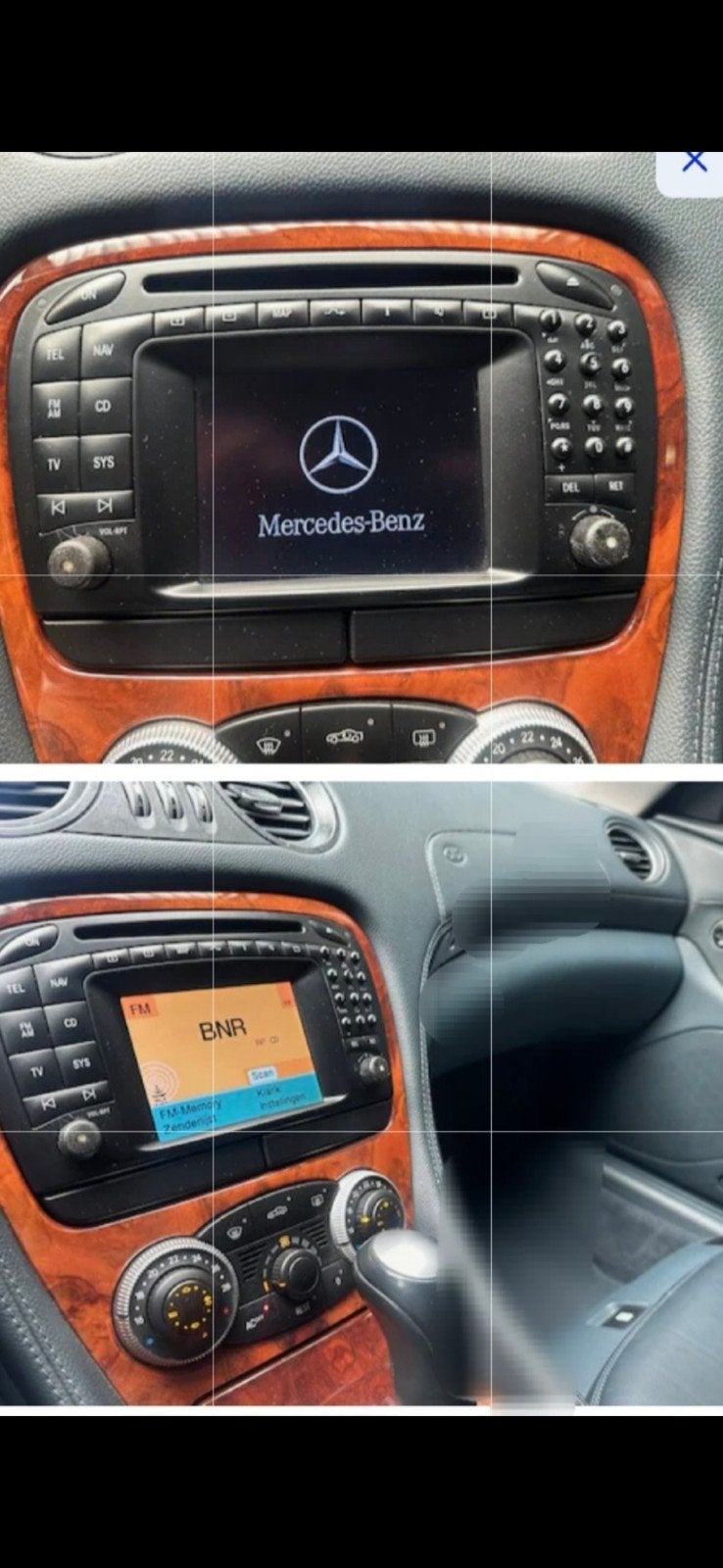 Mercedes sl R 230 comand A230 820 05 89, Auto diversen, Autoradio's, Ophalen of Verzenden