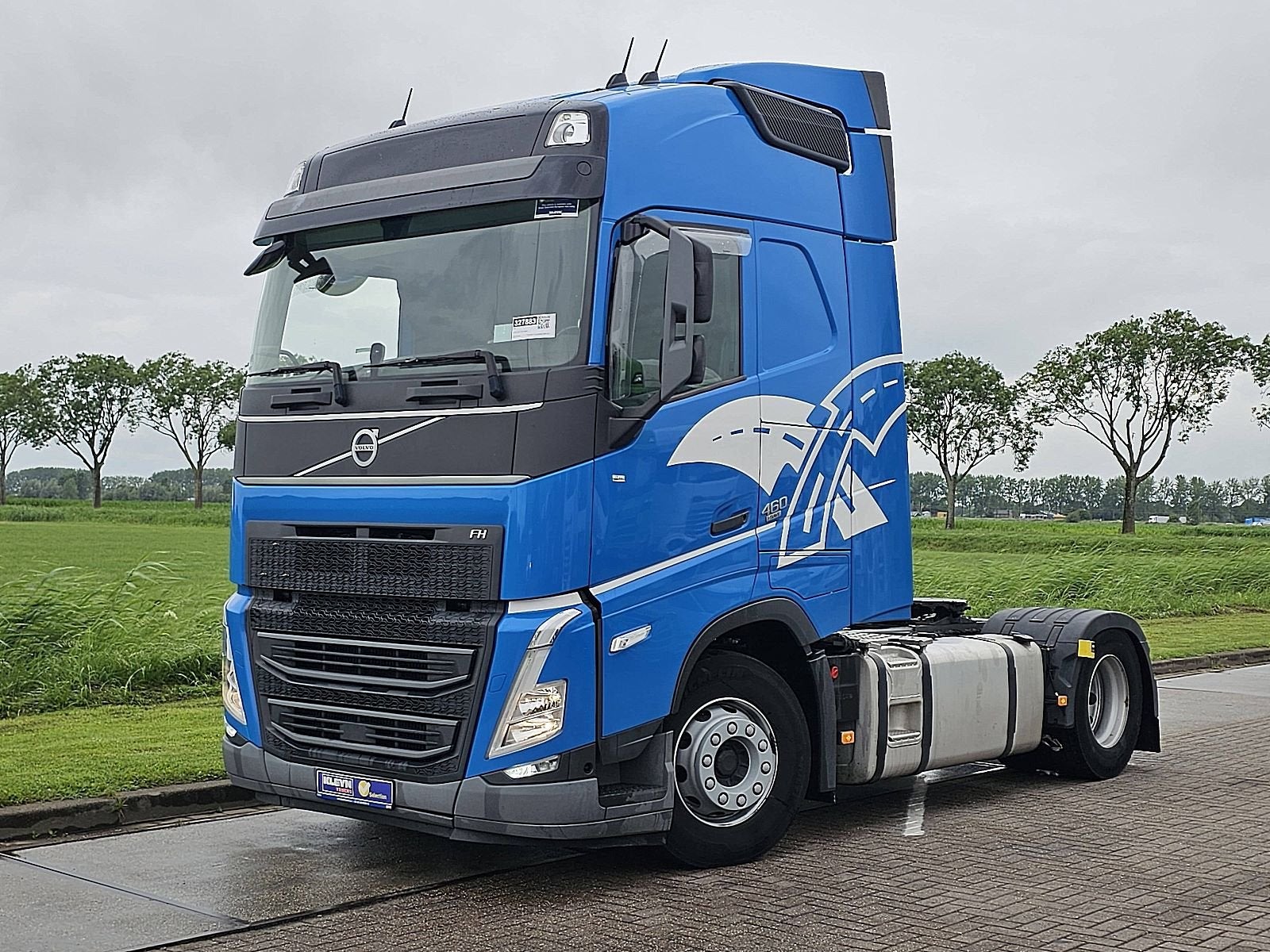 VOLVO FH 460 fh5 2x tank veb+ ipc, Auto's, Vrachtwagens, Automaat, Euro 6, Blauw, Bedrijf
