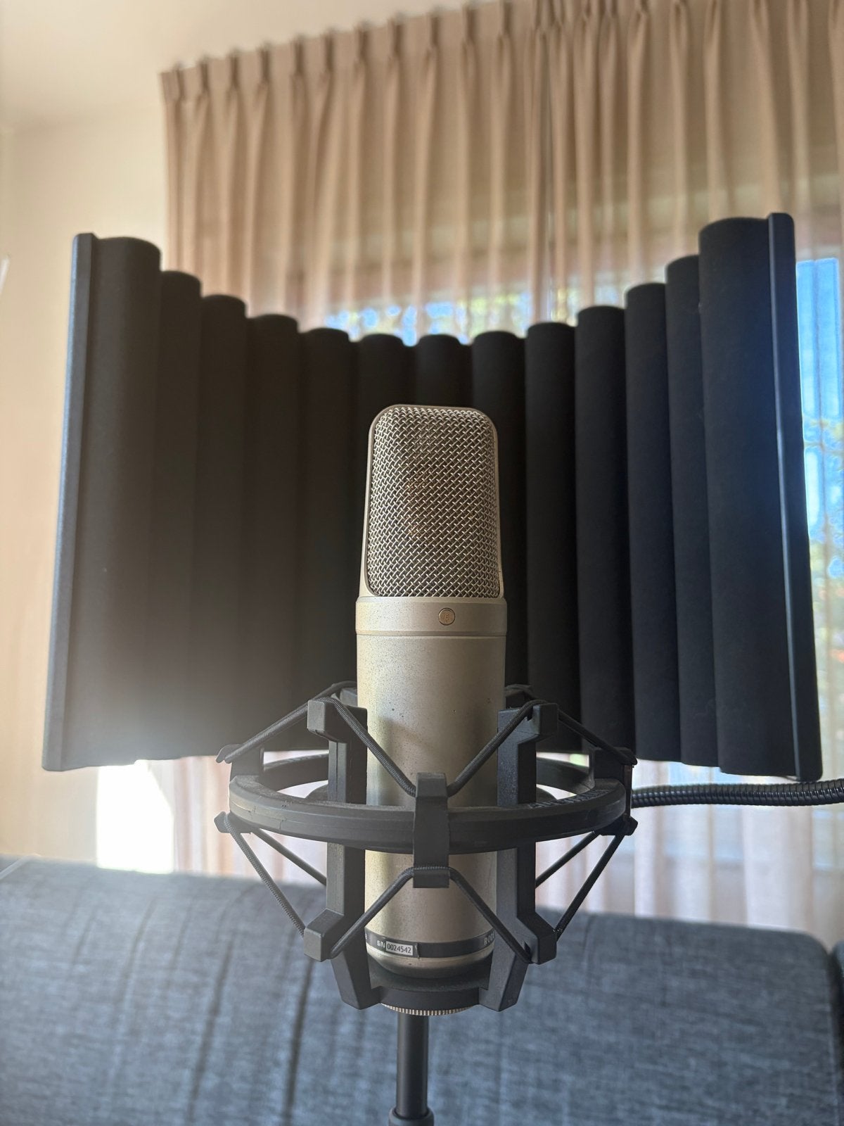 RØDE NT1000 + sE RF-X + Statief + sE Dual Pro Popfilter, Ophalen of Verzenden, Zo goed als nieuw, Studiomicrofoon
