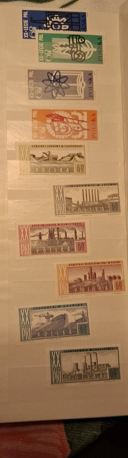Polen Fi 1355-1364 postfris, Verzenden, Polen, Postfris