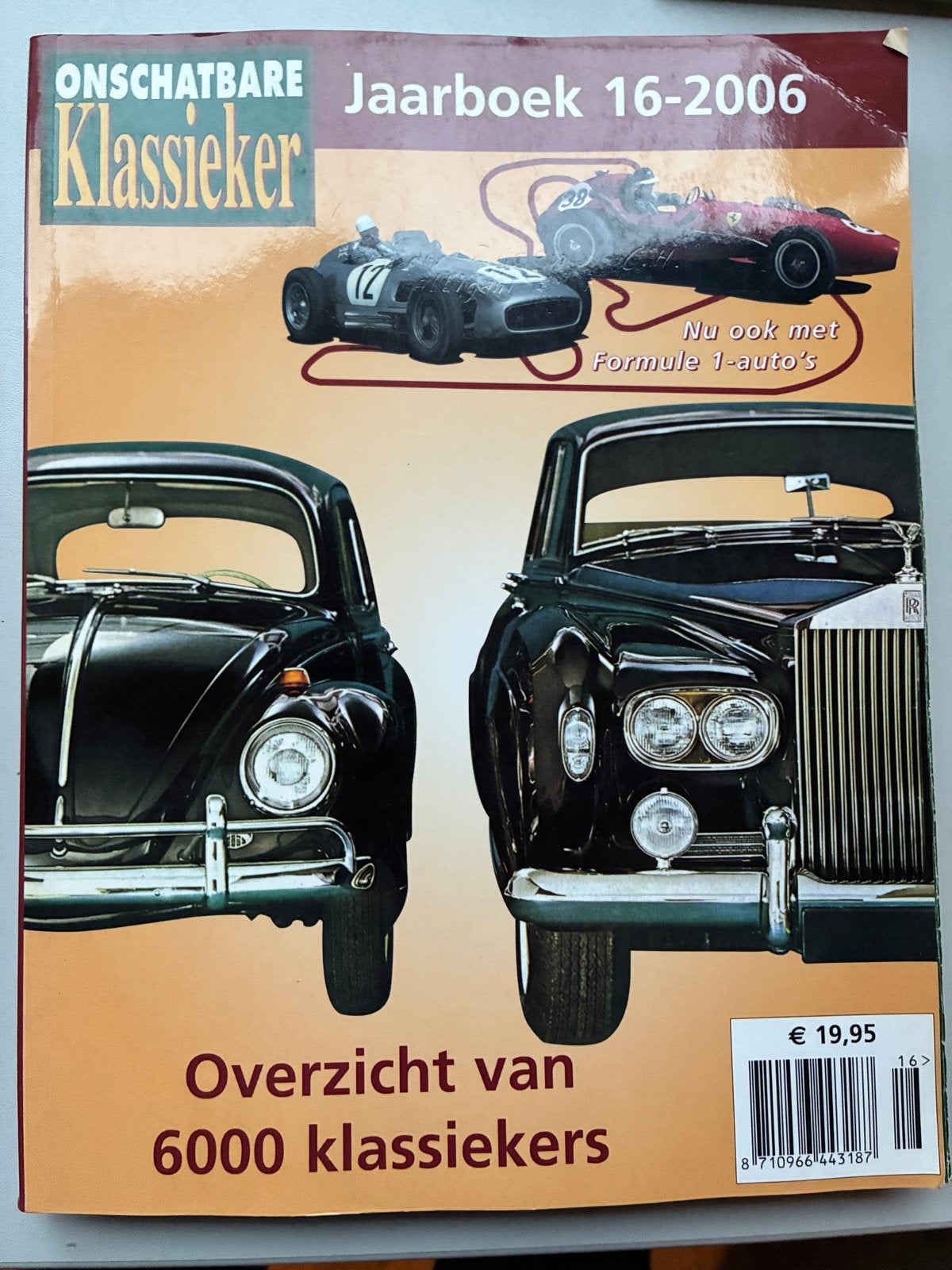 Onschatbare Klassieker Jaarboek 16-2006 - Auto's, Ophalen of Verzenden, Gelezen, Algemeen