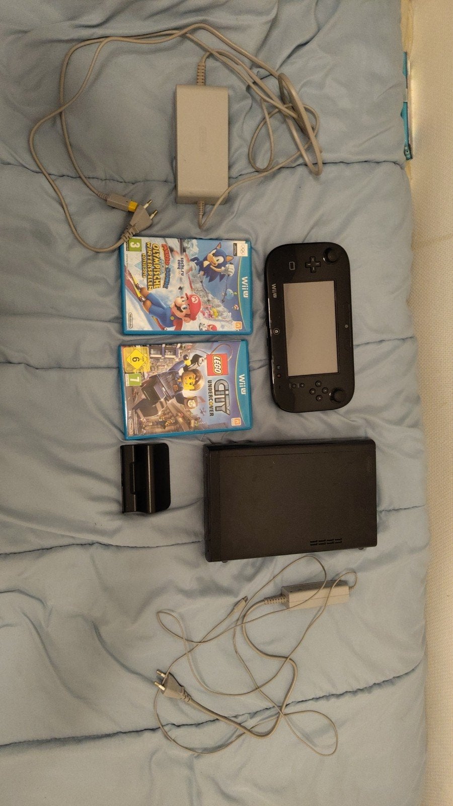 Nintendo Wii U Zwart met 2 games en accessoires, Spelcomputers en Games, Spelcomputers | Nintendo Wii U, Ophalen of Verzenden