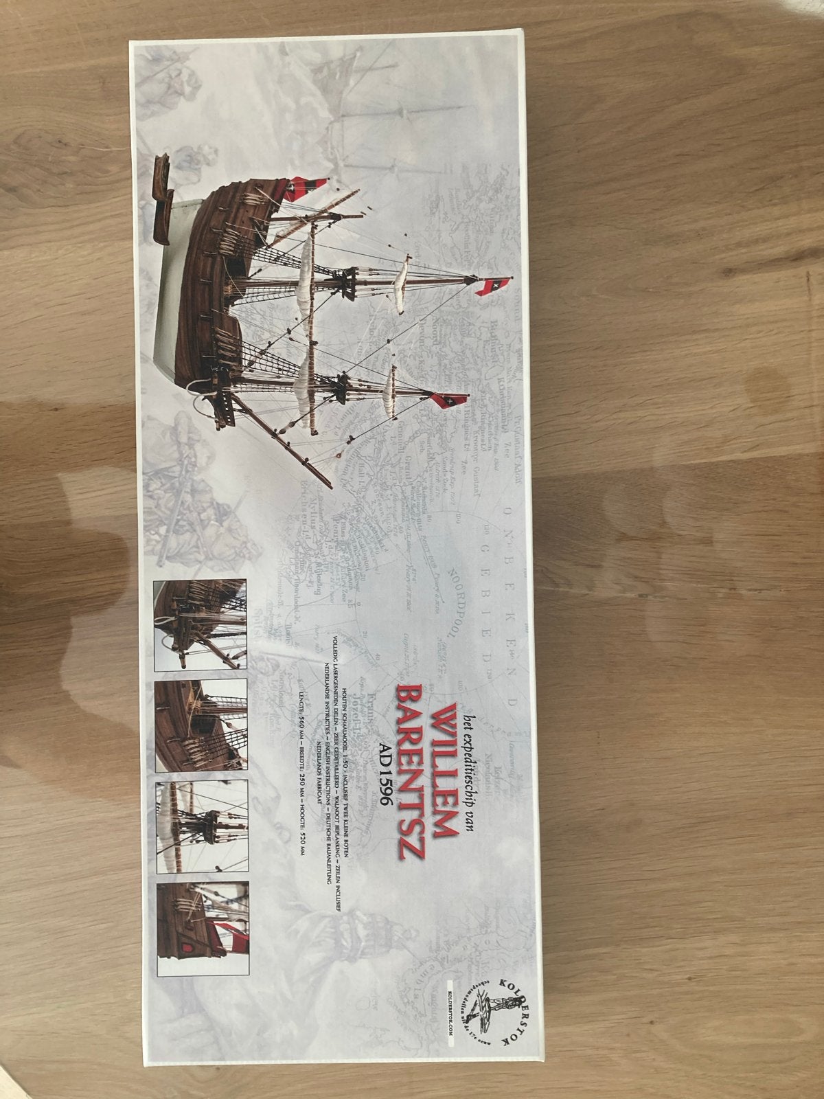 Kolderstok Willem Barentsz AD 1596 Scheepsmodel Bouwpakket, Hobby en Vrije tijd, Modelbouw | Boten en Schepen, Ophalen, Nieuw