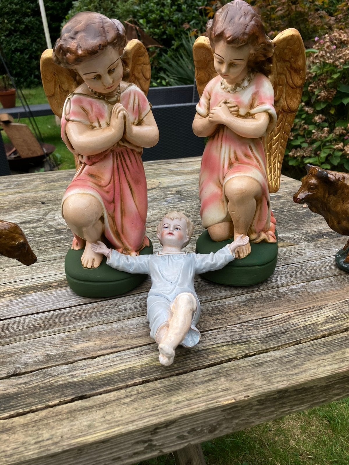 Mooi kerst stel, Antiek en Kunst, Ophalen of Verzenden