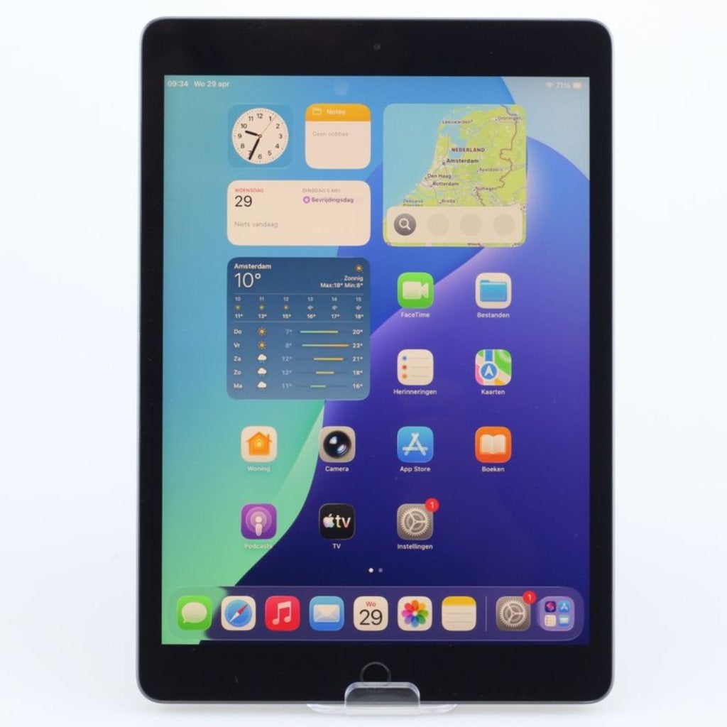 iPad 2020 128GB Wifi Space Gray, Apple, Gebruikt, Support@apple.com, One Apple Park Way
Cupertino, CA 95014
United States