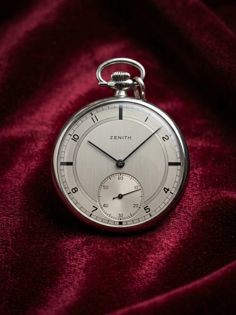 ​Zenith Zakhorloge Vintage – Sector Dial – Caliber 18.28 – S, Ophalen of Verzenden