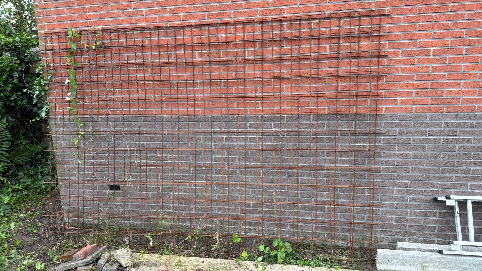 2x Bouwstaalmatten / Gaasmatten 300x200cm - Gebruikt, Ophalen, Gebruikt, Minder dan 10 meter, Gaas