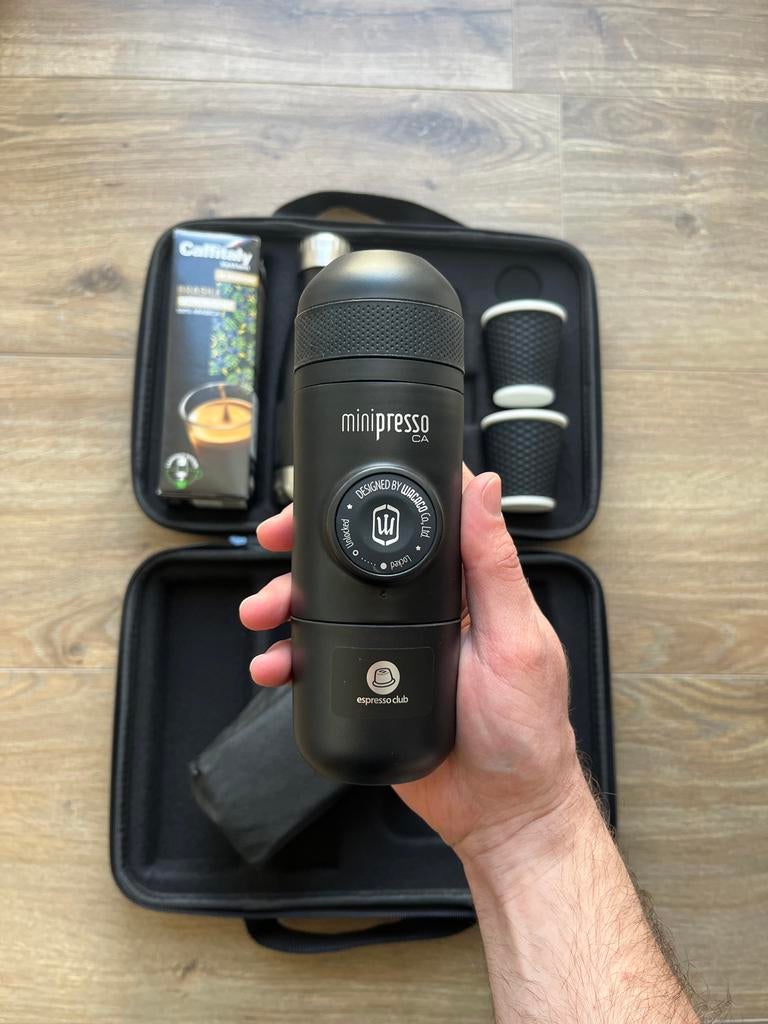 Wacaco Minipresso Draagset - Nieuwstaat, Koffiepads en cups, Espresso apparaat, Nieuw, Ophalen of Verzenden