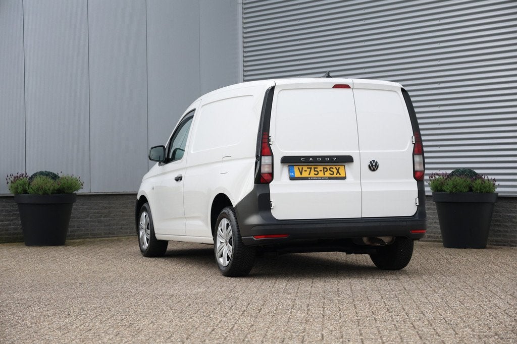 Volkswagen Caddy Cargo 1.5 TSI Automaat Benzine Cruise|Stoel, Auto's, Bestelauto's, 4 cilinders, Volkswagen, 116 pk, Wit
