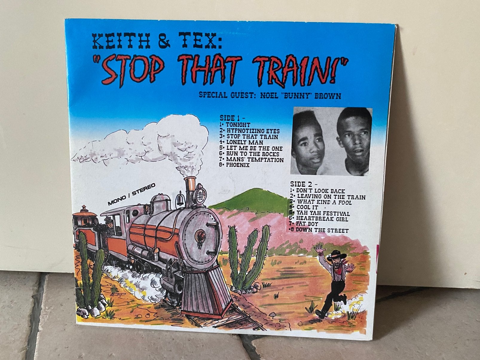Reggae LP Keith & Tex - stop that train, Ophalen of Verzenden, Gebruikt
