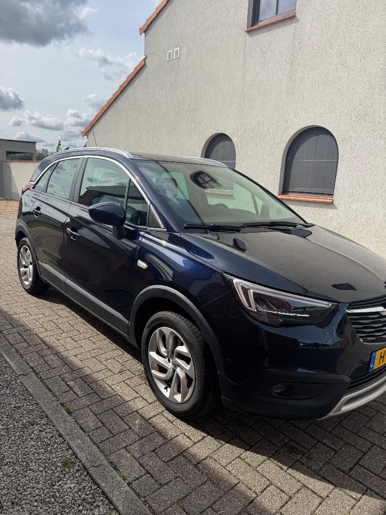 Opel Crossland X 1.2 Turbo 130pk Start/stop 2020 Blauw, Auto's, 1199 cc, Blauw, Origineel Nederlands, 1180 kg