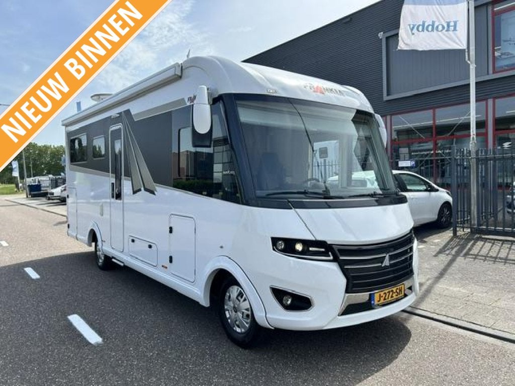 FRANKIA: Rondzit, 2xAirco Automaat F-line I740 PLUS, 2020, Ringverwarming, Fiat, Bedrijf, Diesel