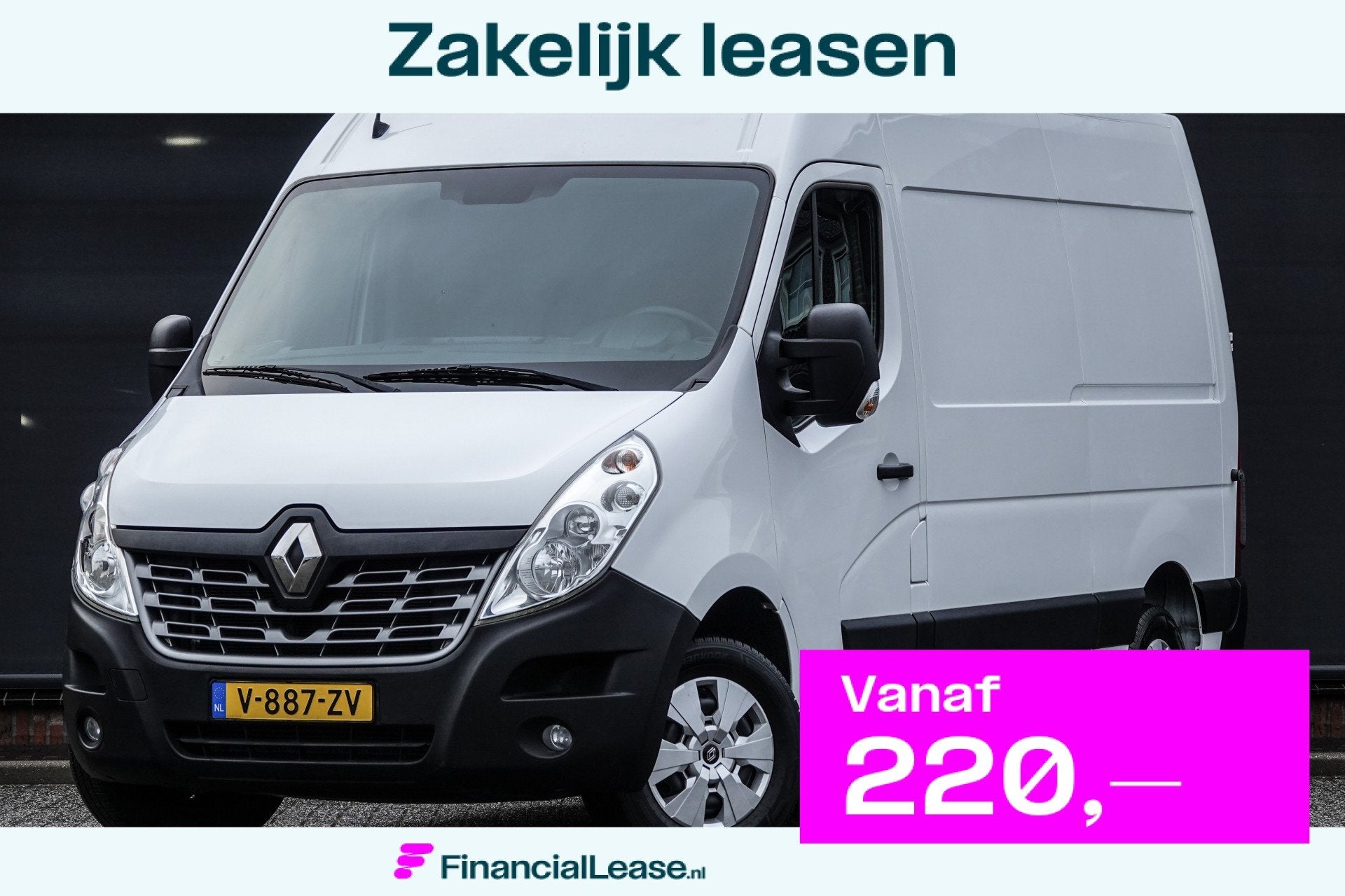 Renault Master T35 | L2H2 | 2.3dCi 130Pk | Stoel-Bank | Acht, Stof, Gebruikt, 4 cilinders, Renault