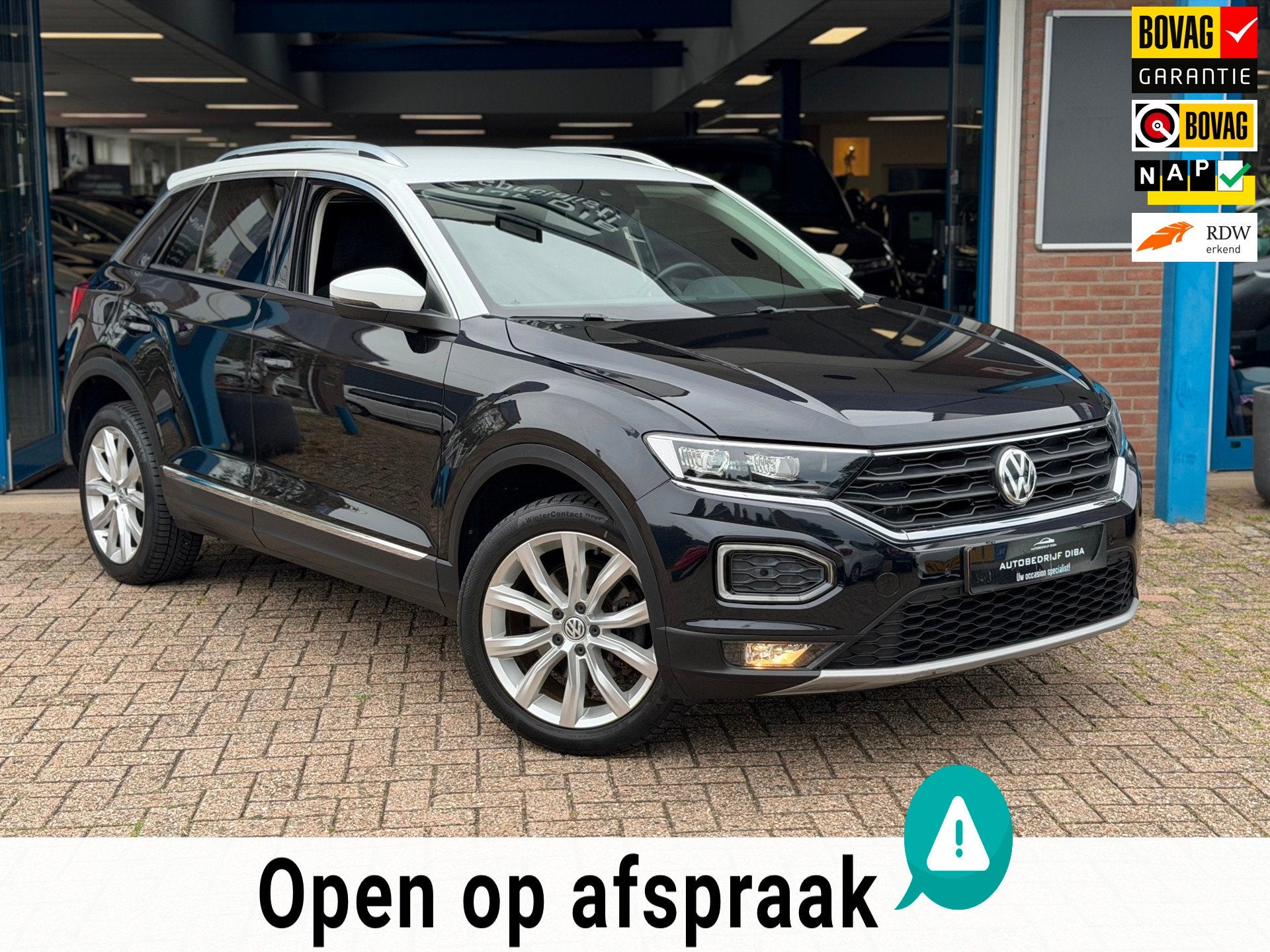 Volkswagen T-Roc 1.0 TSI Style 2018 Digitaal NAVI CLIMA NAP!, Auto's, Volkswagen, Voorwielaandrijving, Stof, Gebruikt, 116 pk