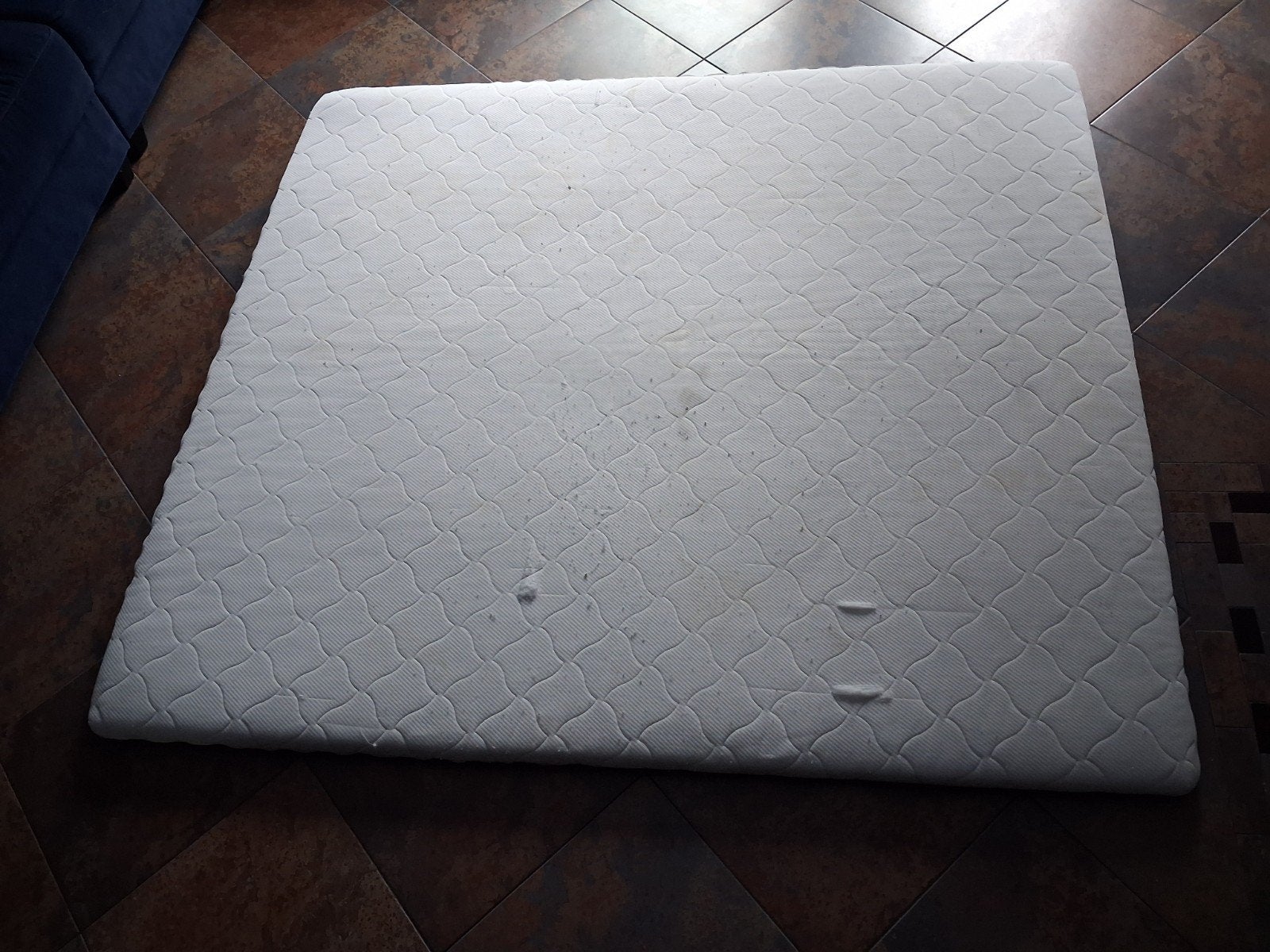 Topper 180cm200cm voor op matras bed, Ophalen, Zo goed als nieuw, Tweepersoons, 180 cm