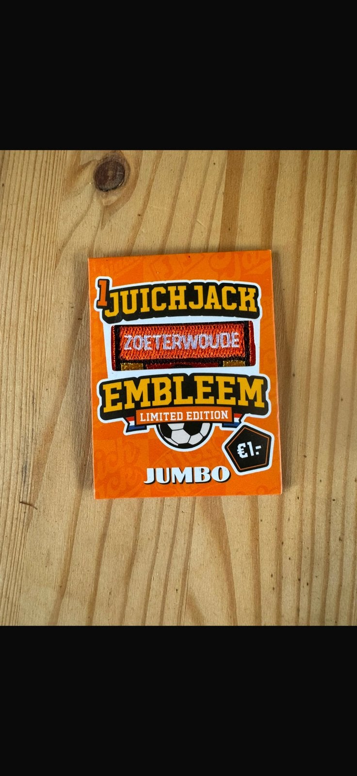 Juich embleem Zoeterwoude ruilen voor leiden, Ophalen of Verzenden, Zegels, Bonnen of Punten