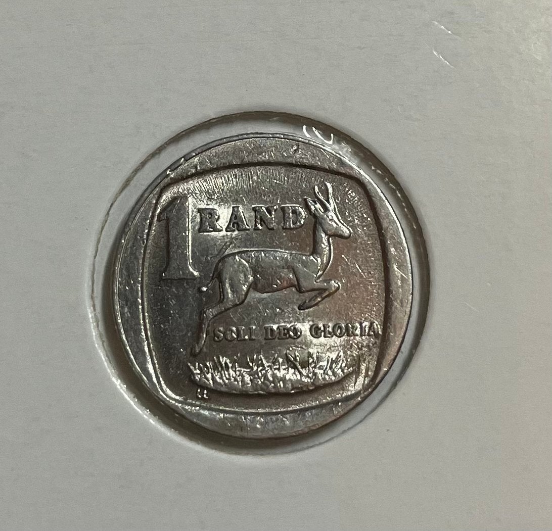1 rand Zuid Afrika 1994, Ophalen of Verzenden, Zuid-Afrika