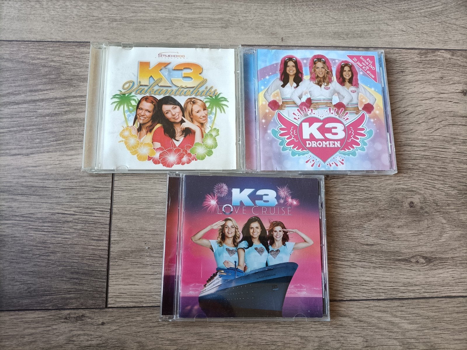 K3 - 3 cd's!, Ophalen of Verzenden, Gebruikt, Verzamelalbum, Muziek