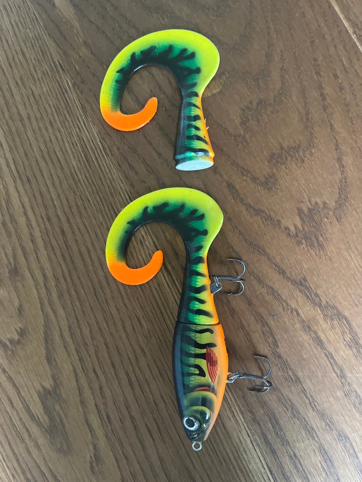 Rapala X-Rap Opus kunstaas - topstaat (met extra staart), Watersport en Boten, Ophalen of Verzenden, Zo goed als nieuw, Kunstaas