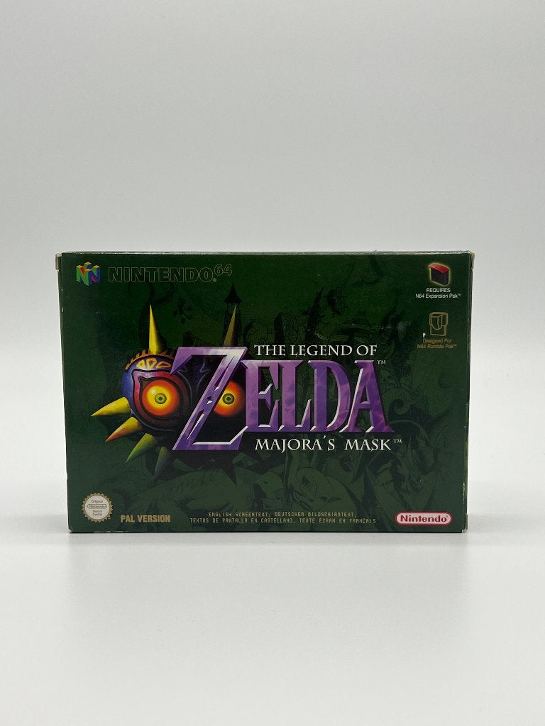Zelda Majora's Mask - PAL - Nintendo 64, Gebruikt, Support@nintendo.eu, 1 speler, Ophalen of Verzenden