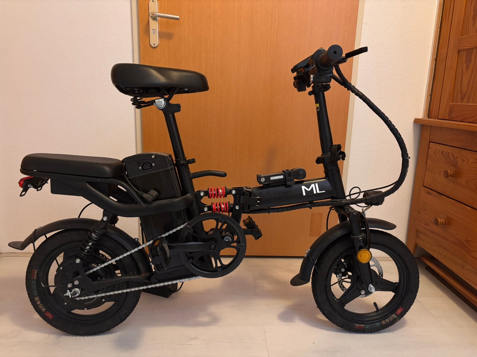 Electrische vouwfiets, 14 tot 16 inch, Nieuw, Totaal opvouwbaar, Schijfrem