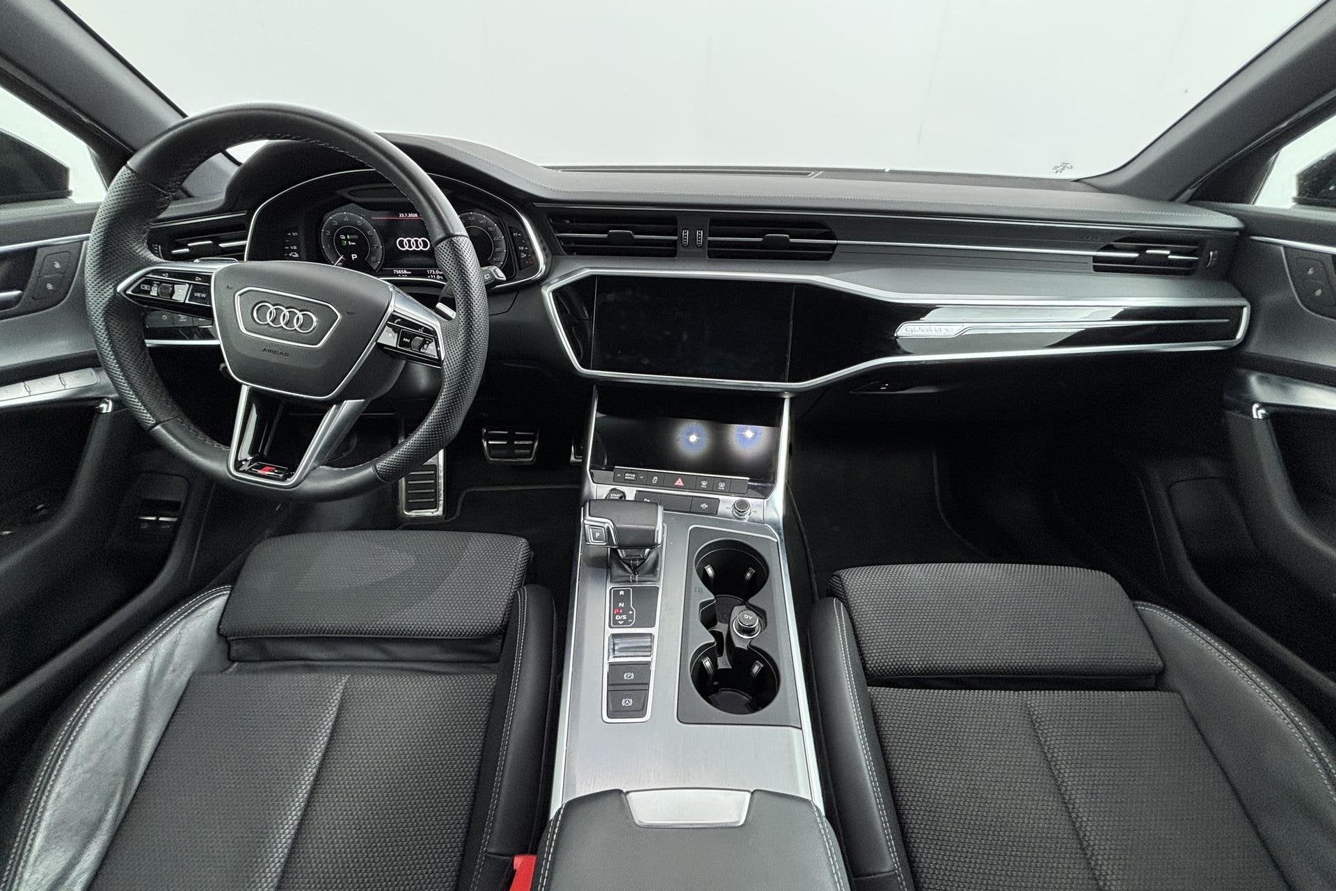 Audi A6 Avant 50 TFSI e quattro S edition Stijlvolle premium, Auto's, Automaat, Gebruikt, 4 cilinders, Zwart