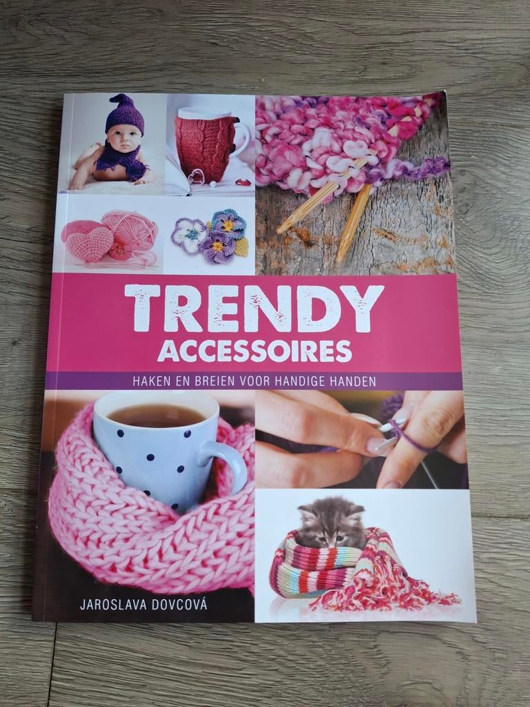 Trendy accessoires haken en breien - Jaroslava Dovcová, Boeken, Ophalen of Verzenden, Zo goed als nieuw, Breien en Haken
