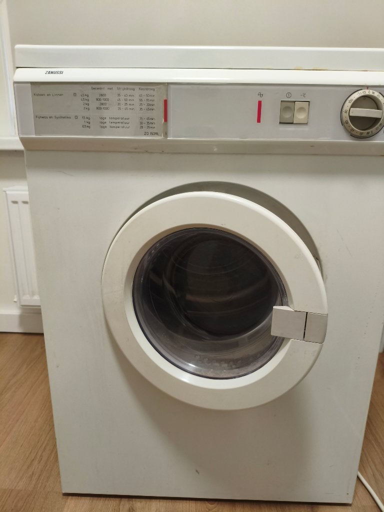Wasdroger Zanussi, Witgoed en Apparatuur, Ophalen, Gebruikt, Luchtafvoer, Voorlader