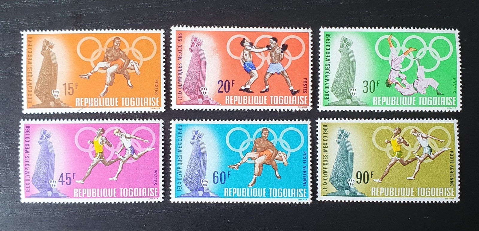 Togo 1968 Olympische Spelen Michel 661-666 postfris, Verzenden, Postfris, Sport