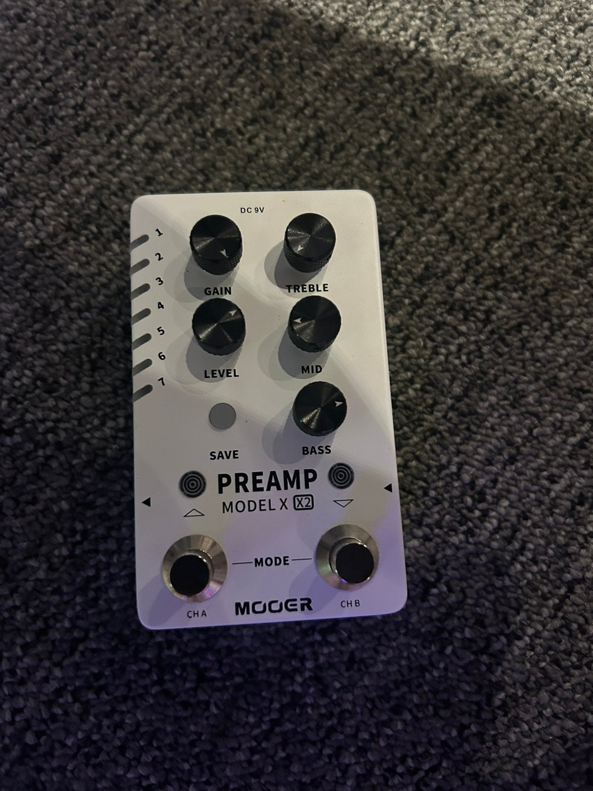Mooer Preamp Model X2 – Preamp, Ophalen of Verzenden, Zo goed als nieuw
