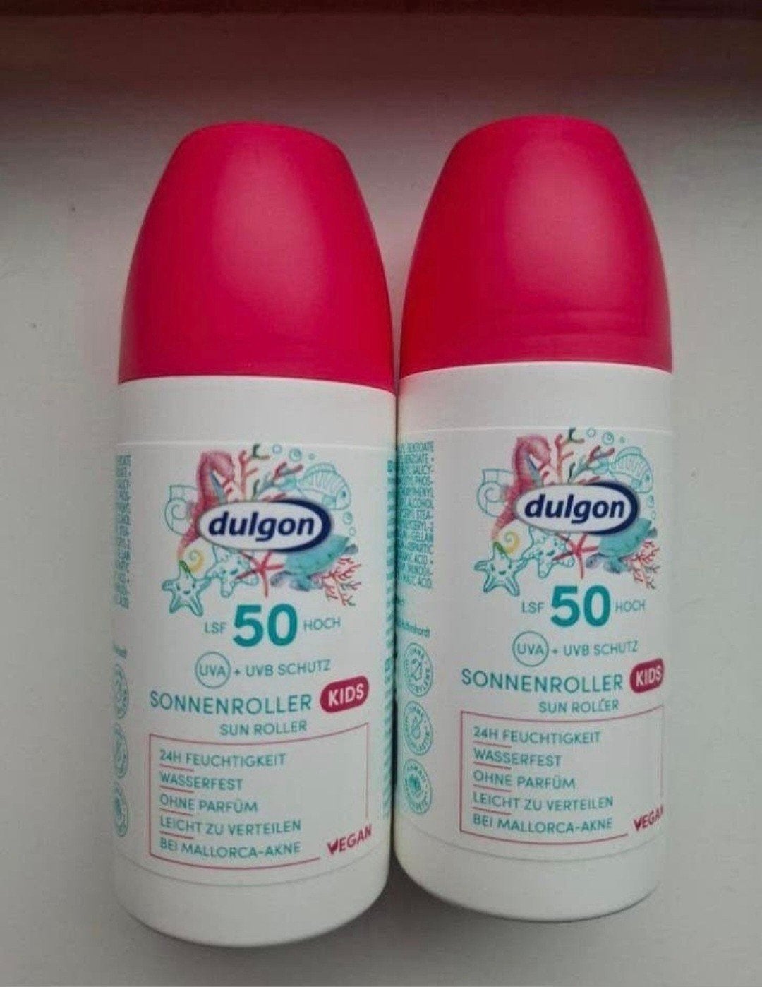 Dulgon - Zonnebrandcrème SPF 50 - Zonnebrandroller (advr 140, Sieraden, Tassen en Uiterlijk, Uiterlijk | Lichaamsverzorging, Ophalen of Verzenden