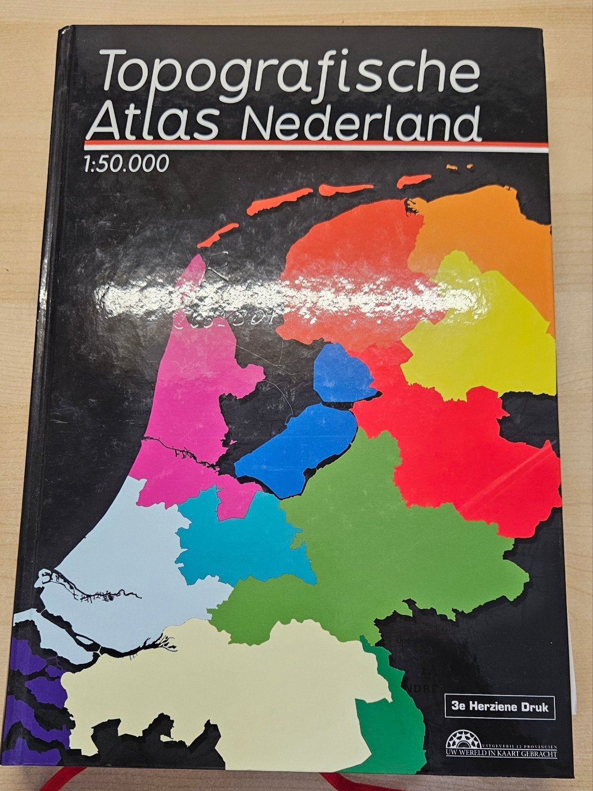 Marcel Kuiper - Topografische Atlas van Nederland, Marcel Kuiper, 2000 tot heden, Ophalen of Verzenden, Landkaart