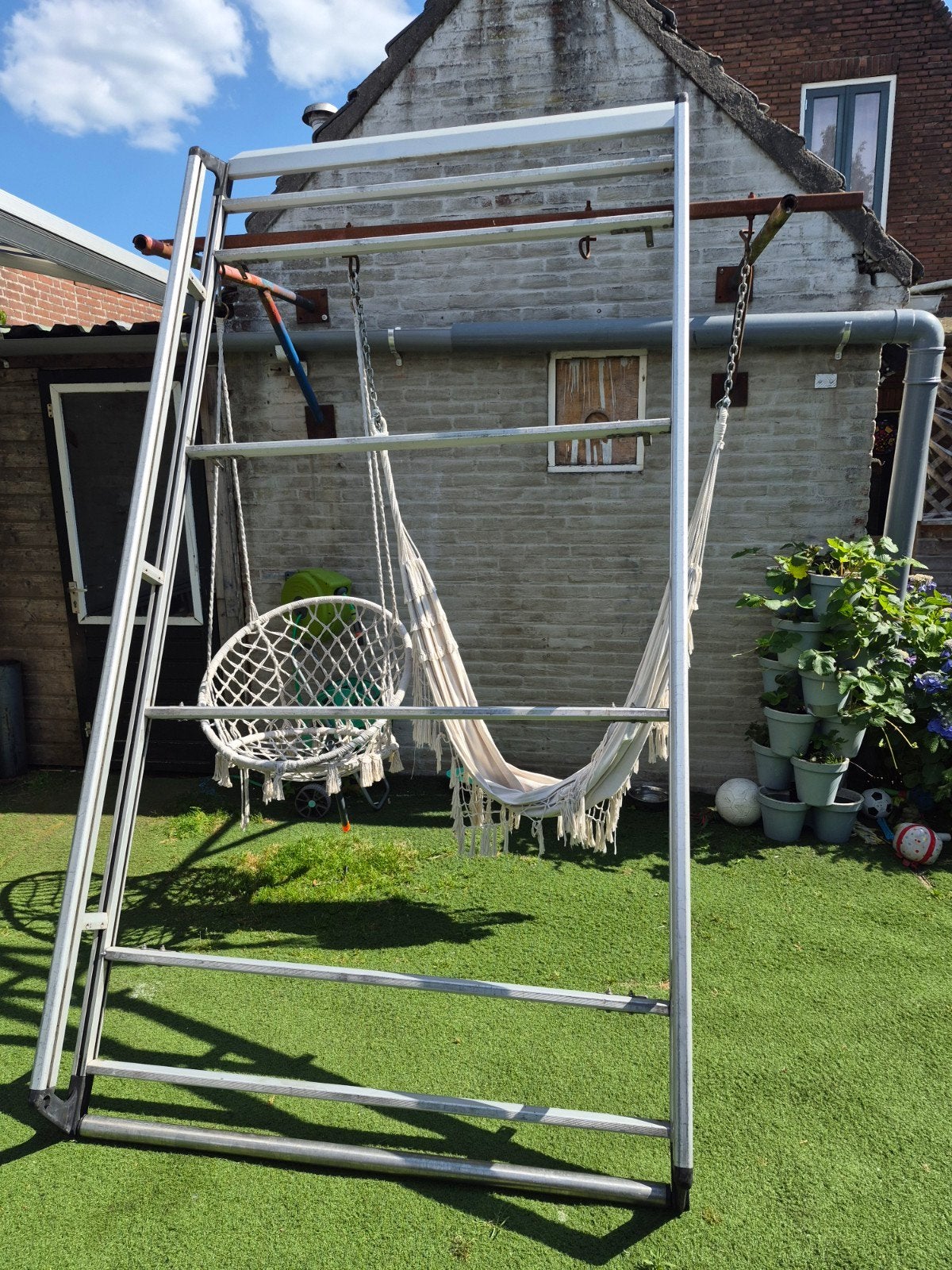 Stevige aluminium ladder, 4 meter of meer, Particulier, Te koop