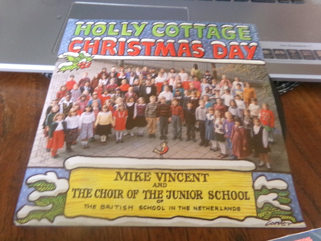 Zeldzaam-Mike Vincent - Holly cottage / Christmas day - 1990, Cd's en Dvd's, Vinyl Singles, Ophalen of Verzenden, Gebruikt, Nederlandstalig