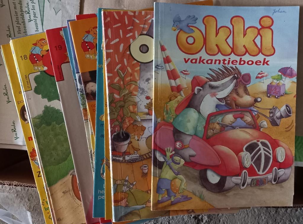 Okki's uit 1993, 1994 en 1995 (circa 38 stuks)., Boeken, Tijdschriften en Kranten, Ophalen of Verzenden, Gelezen, Overige typen
