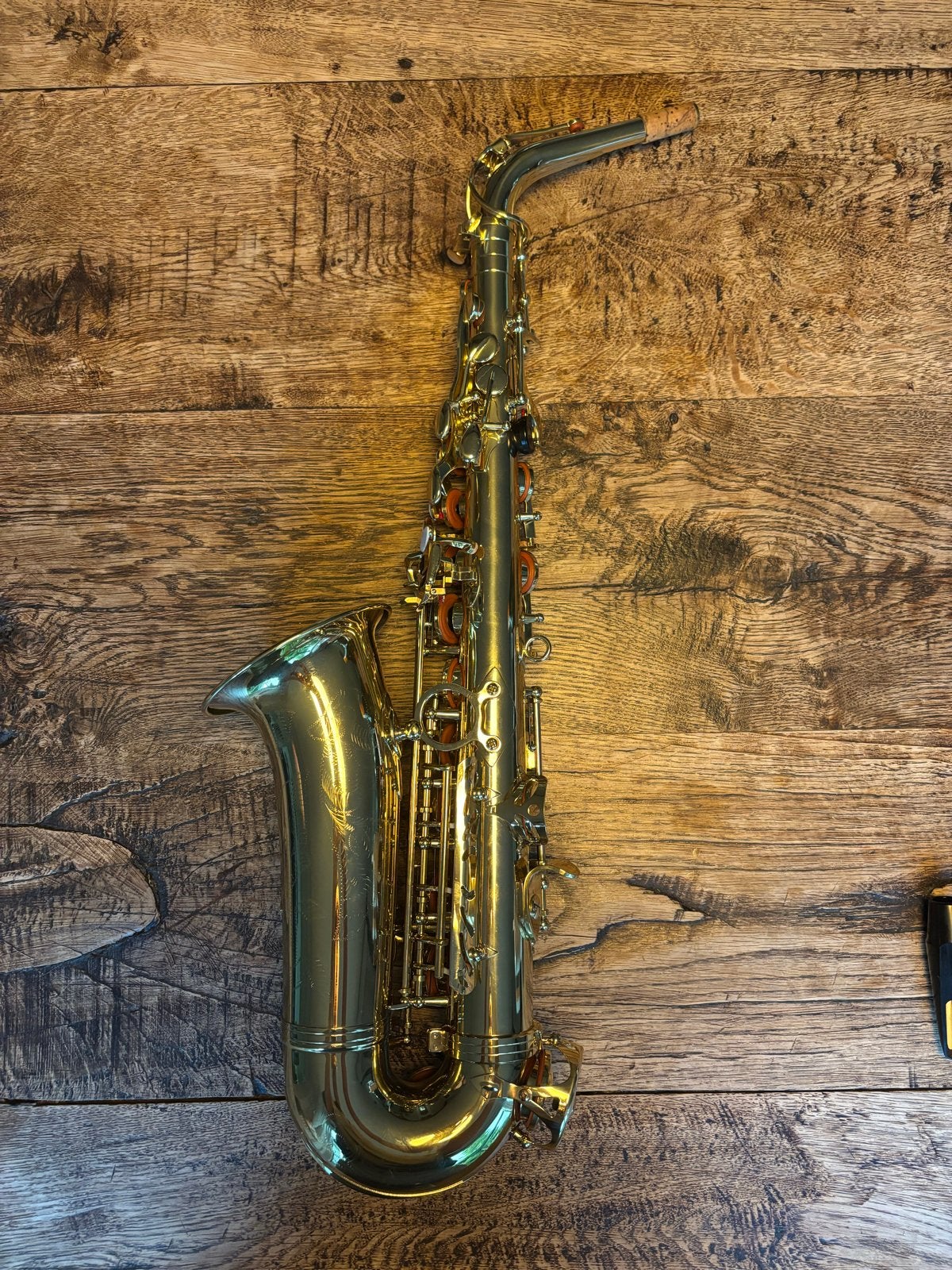 Startone Alto Saxofoon Sas75, Muziek en Instrumenten, Blaasinstrumenten | Saxofoons, Ophalen, Zo goed als nieuw, Alt, Met koffer