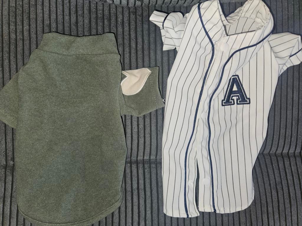 Puppy kleding mtM €10,00, Dieren en Toebehoren, Ophalen of Verzenden, Zo goed als nieuw, Hondenshirt