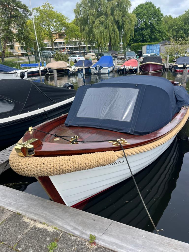 Marco Polo 685 Exclusieve Spiegelsloep met Yanmar 3GM30, Watersport en Boten, Sloepen, Overige merken, Overige typen, Binnenboordmotor