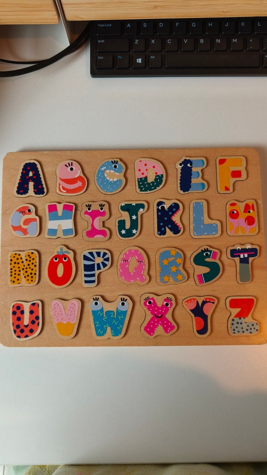 Hema Houten Alfabet Puzzel, Ophalen of Verzenden, Gebruikt, Taal en Lezen