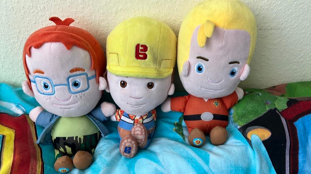 Brandweerman Sam knuffels, Kinderen en Baby's, Speelgoed | Knuffels en Pluche, Ophalen, Zo goed als nieuw, Overige typen
