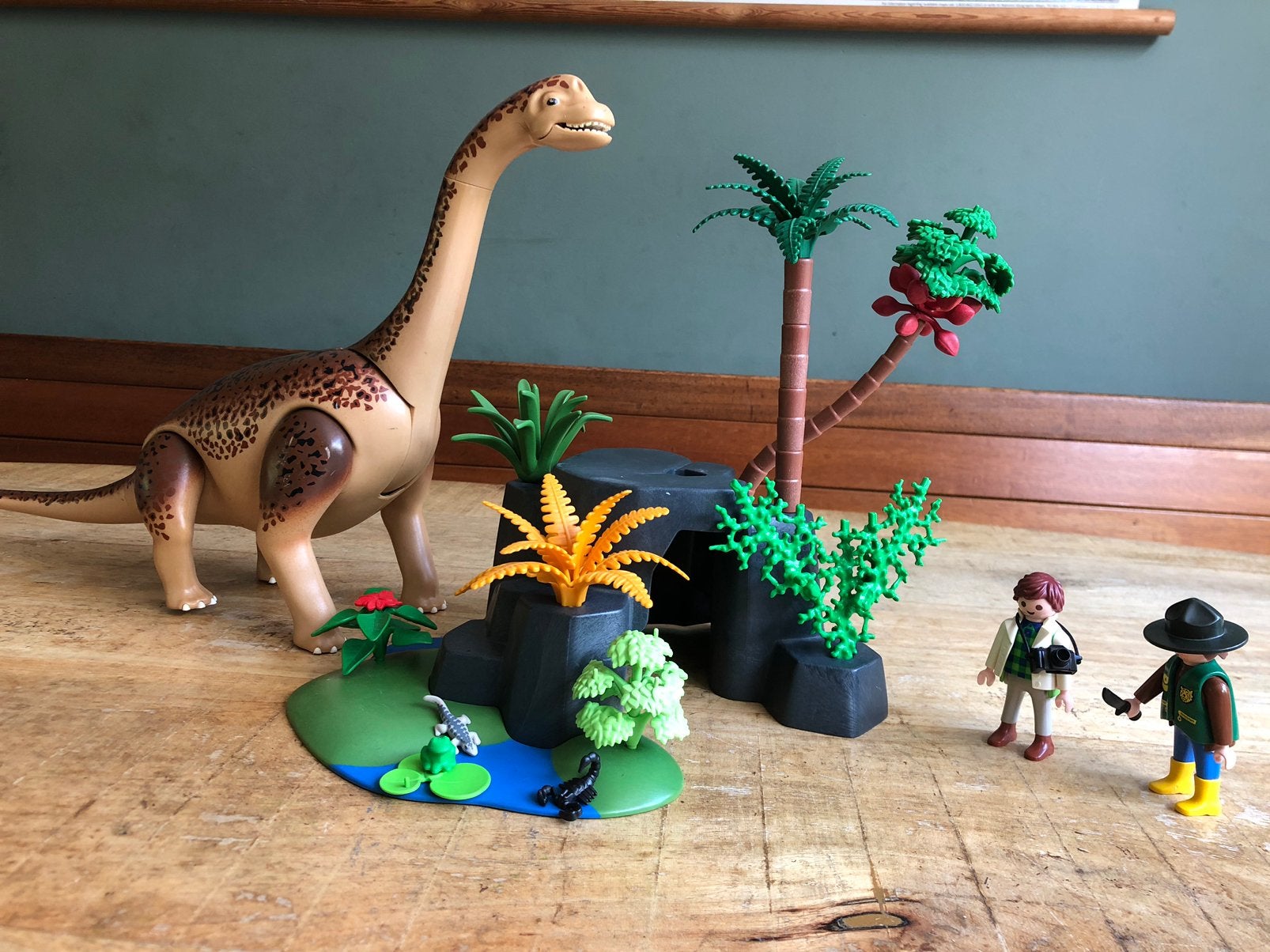🦕 Brachiosaurus in de jungle - 4172 - PlaymoBeau, Ophalen of Verzenden, Zo goed als nieuw
