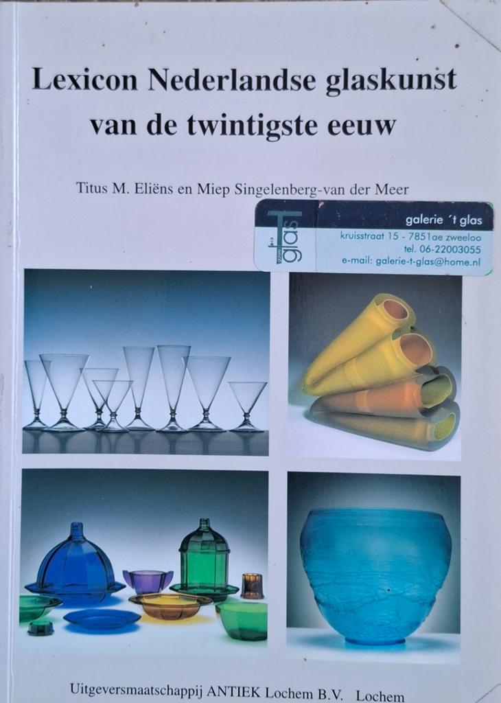 Lexicon van Nederlandse glaskunst, Ophalen of Verzenden