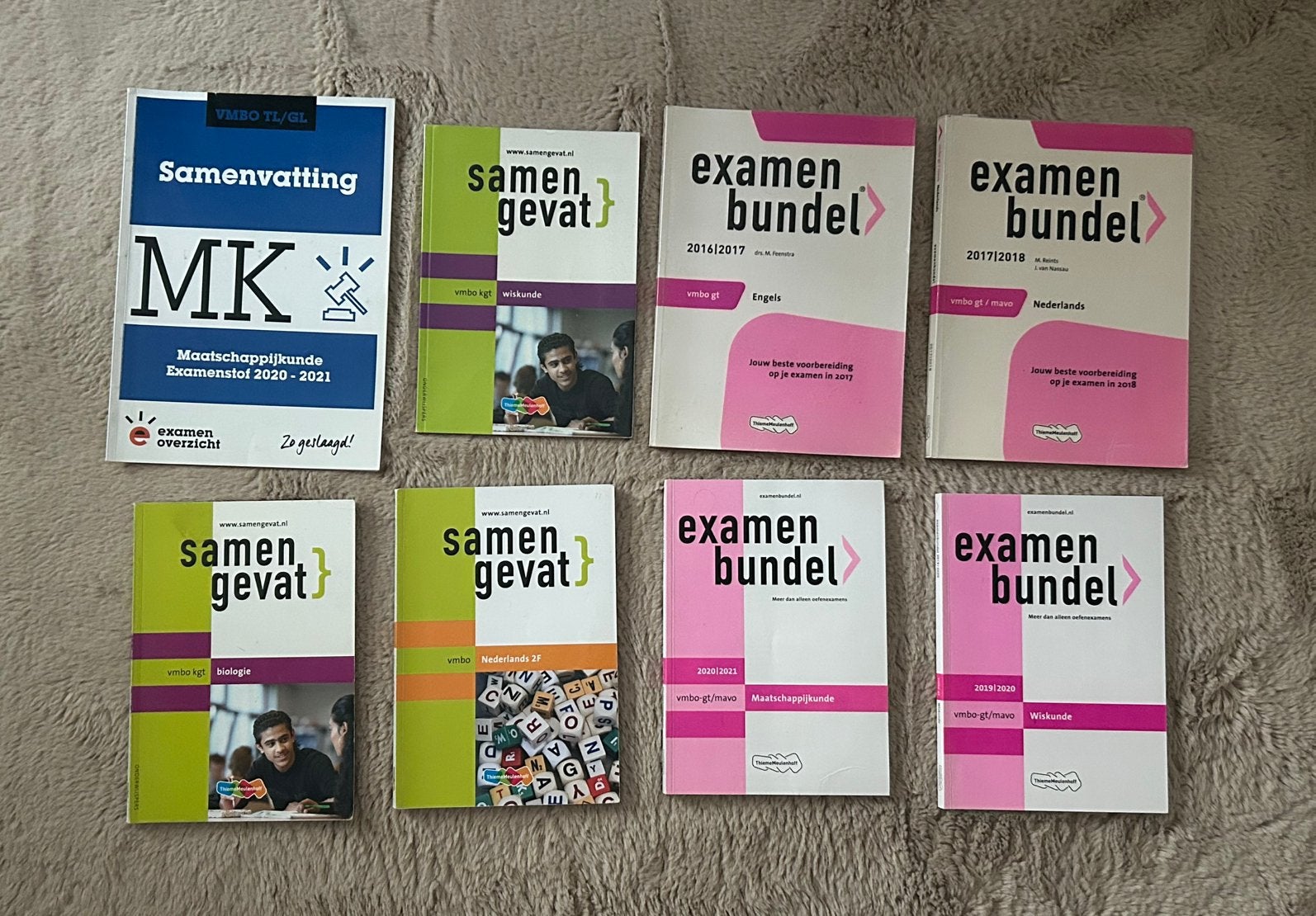 Samengevat en examenbundel boeken mavo vmbo-gt vmbo kgt, Boeken, Schoolboeken, Ophalen, Zo goed als nieuw, VMBO