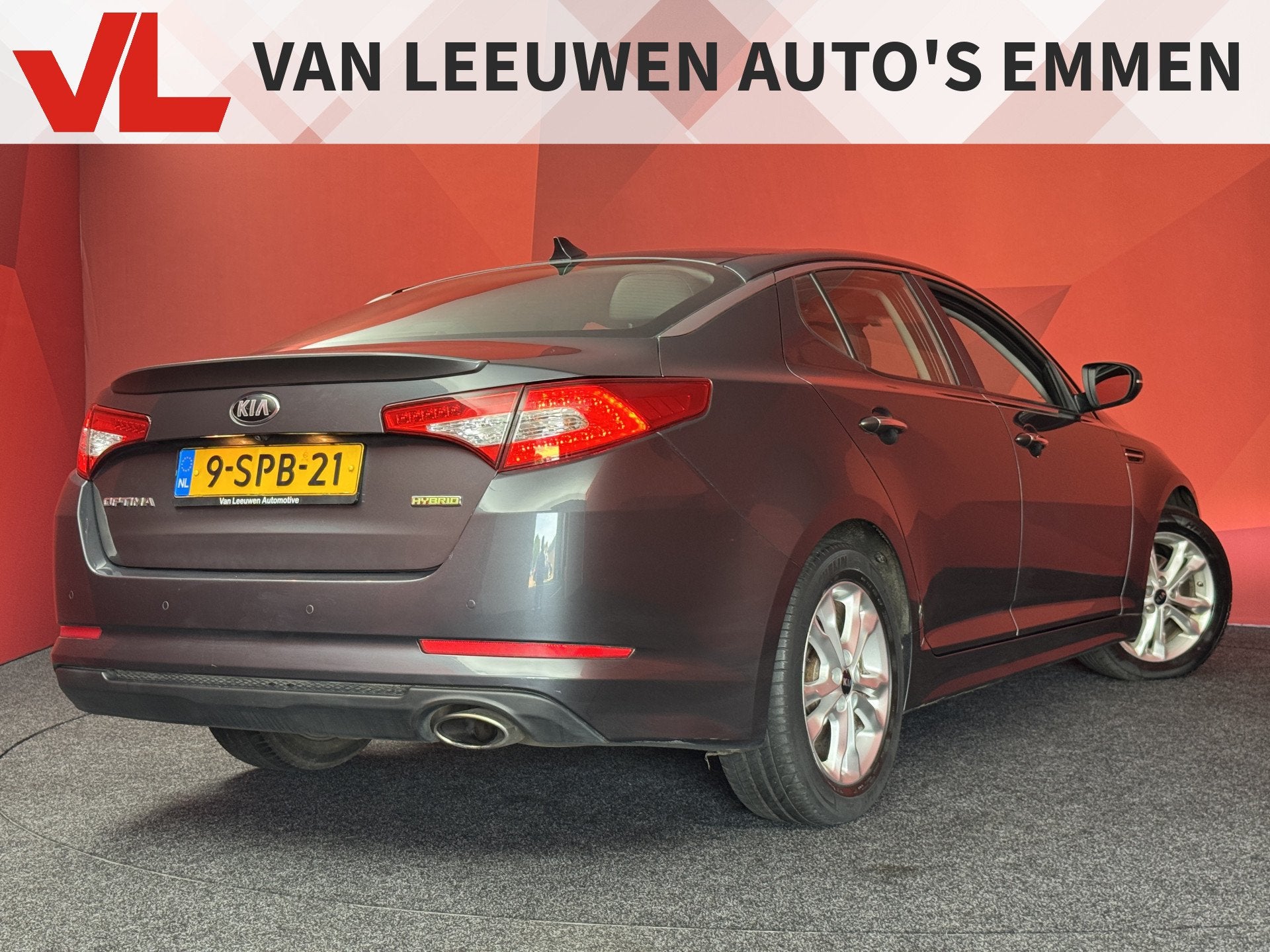 Kia Optima 2.0 CVVT Hybrid Super Pack | Navigatie | Climate, Auto's, Kia, Euro 5, Gebruikt, Zwart, 4 cilinders