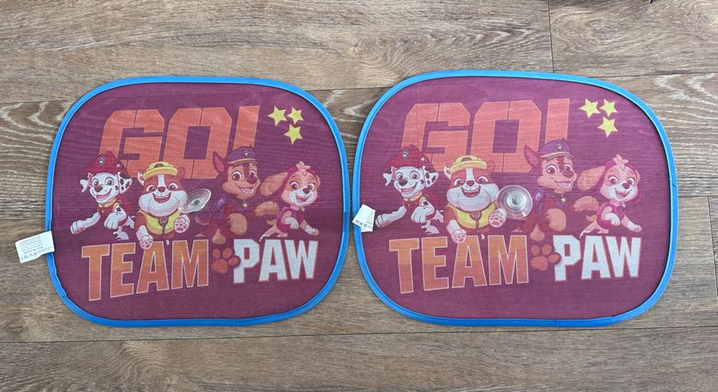 Paw Patrol Auto Zonneschermen - Set van 2, Auto diversen, Auto-accessoires, Gebruikt, Ophalen