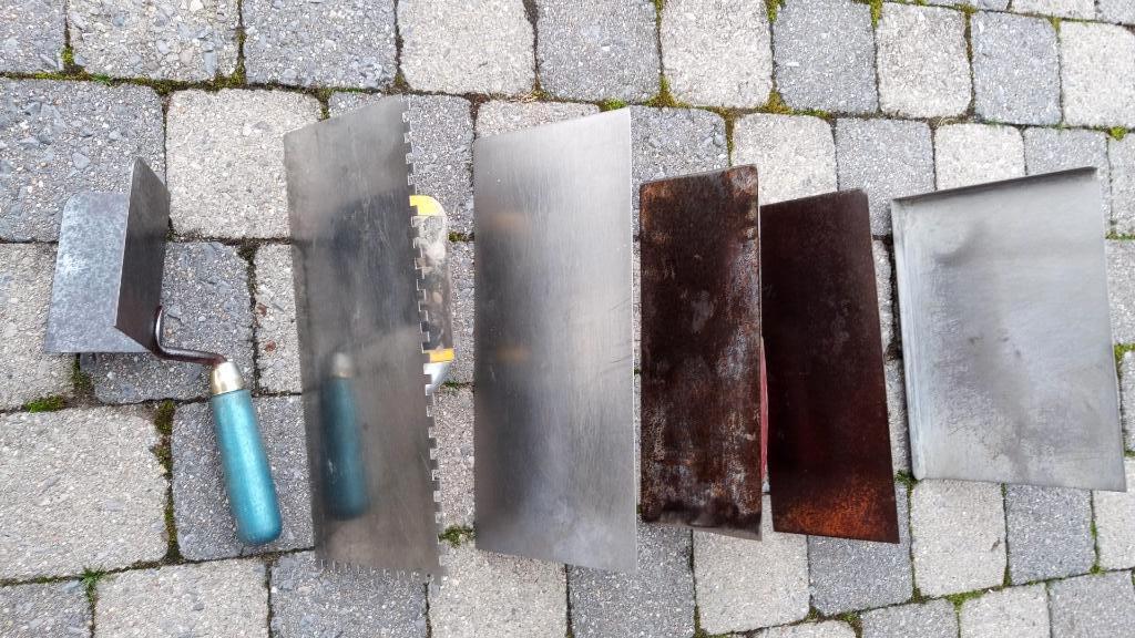 plakspanen voegbord en buitenhoektruweel buitenhoektruweel, Doe-het-zelf en Verbouw, Gereedschap | Handgereedschap, Ophalen of Verzenden