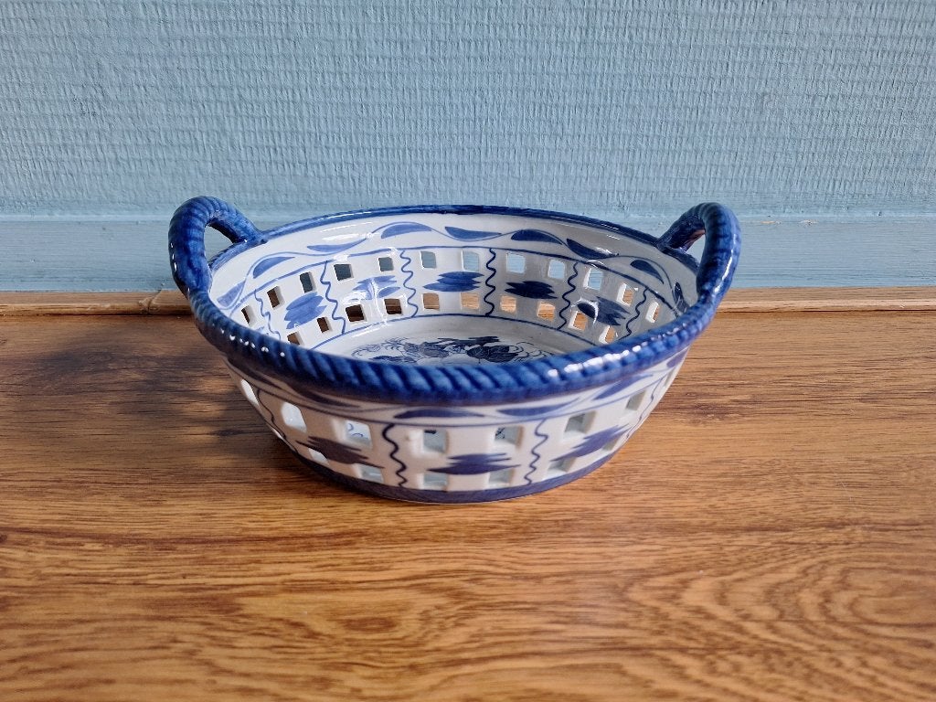 Keramisch mandje, Antiek en Kunst, Antiek | Keramiek en Aardewerk, Ophalen of Verzenden