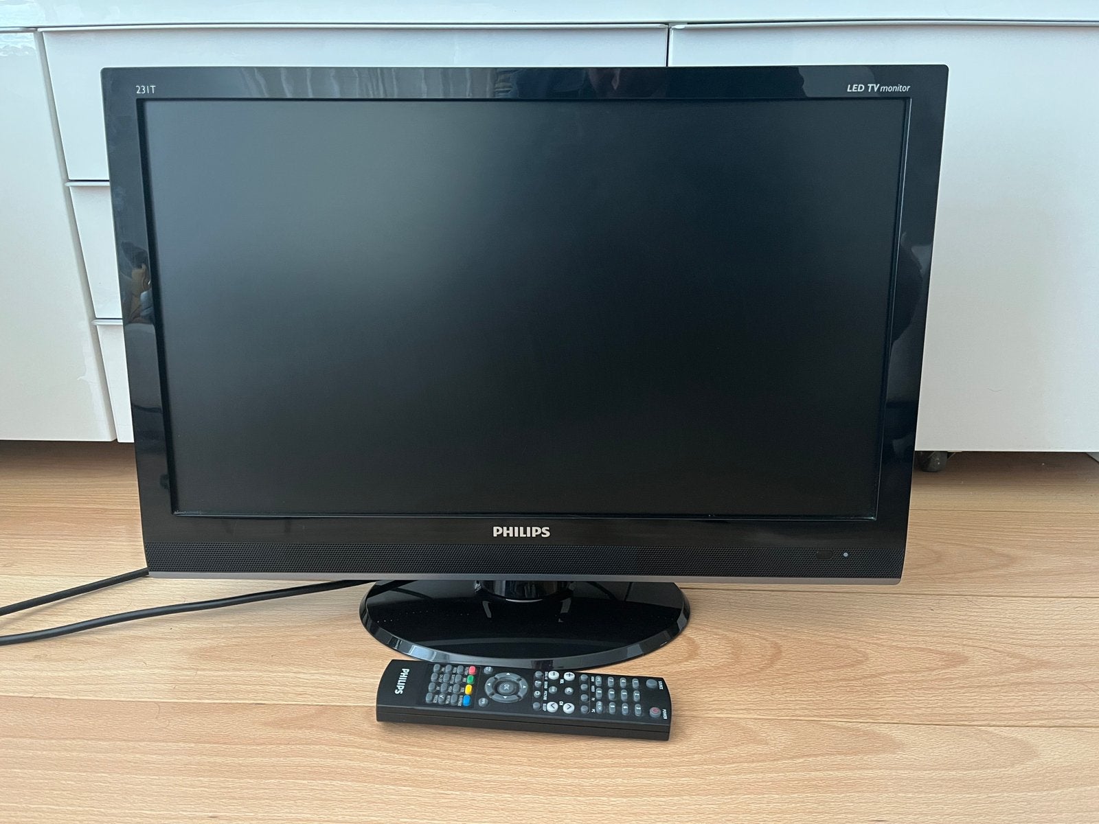 Philips 231T1L LED TV monitor 23”, Ophalen, Philips, 50 Hz, Minder dan 40 cm