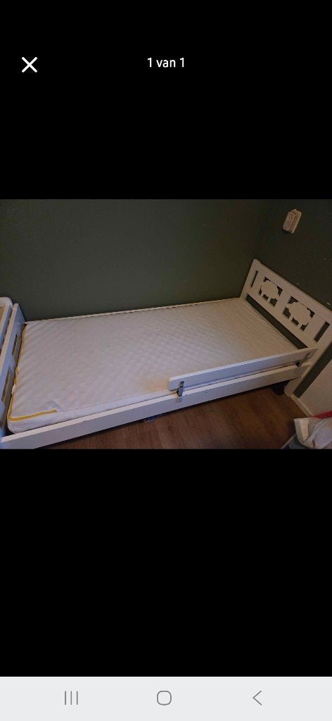 Junior bed, 70 tot 85 cm, 140 tot 160 cm, Zo goed als nieuw, Ophalen